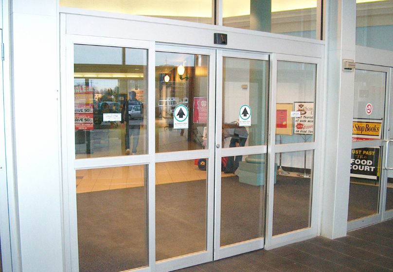 Commercial Automatic Sliding Doors for Commercial Entrances Door Services Corporation